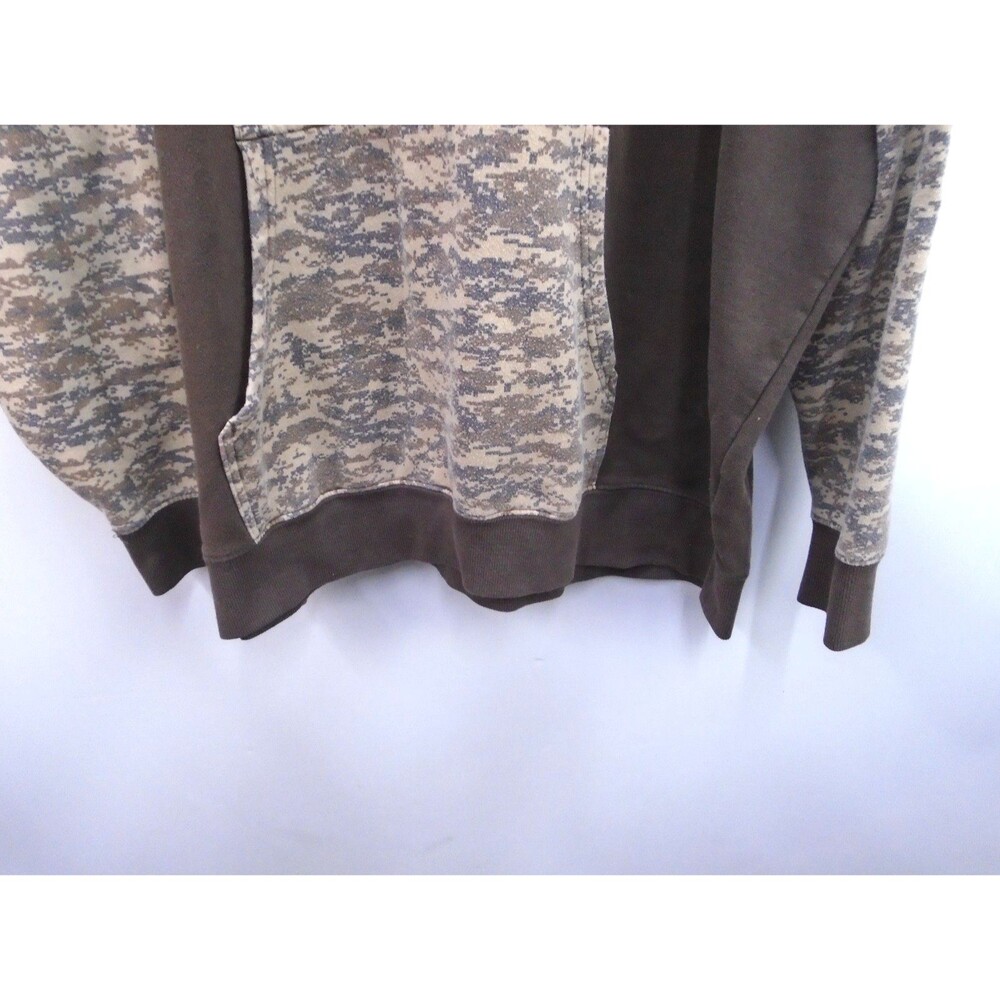 Ariat Patriot Camo Hoodie Men’s Size L Brown Desert Digital Camouflage Hunting - Picture 5 of 9